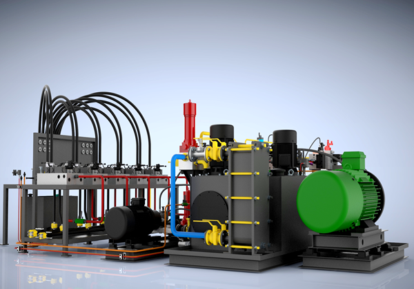 地面專(zhuān)用車(chē)多路閥試驗(yàn)臺(tái)