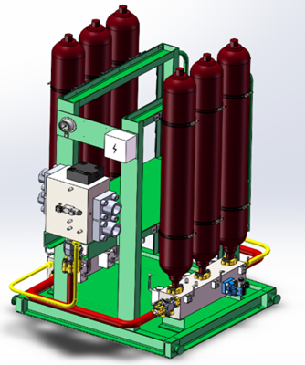 軋機(jī)標(biāo)準(zhǔn)蓄能器組